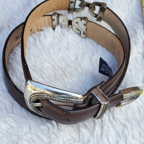 Brighton silver‎ embellished Belt M main image 7